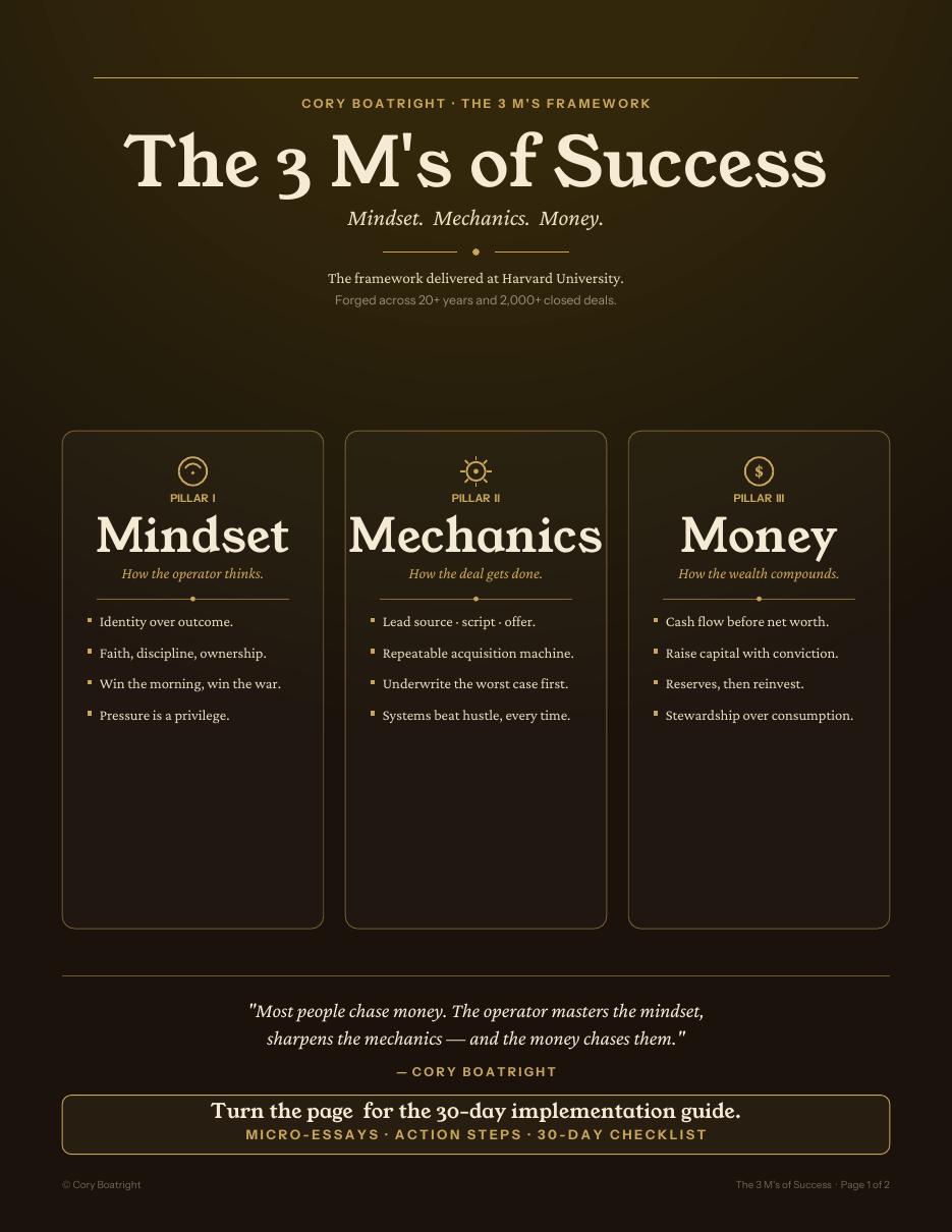 Page 1 — The Framework