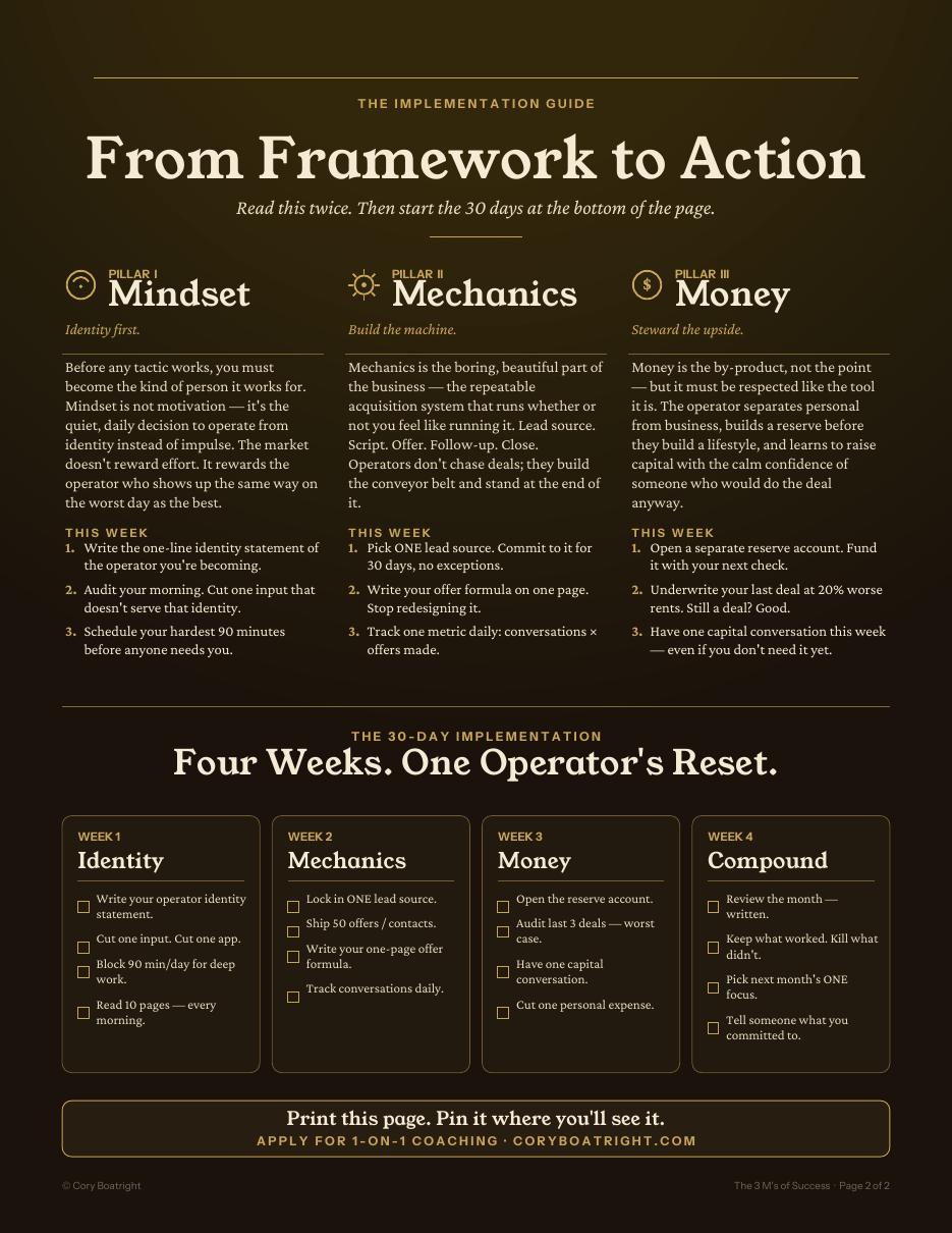 Page 2 — Action Plan